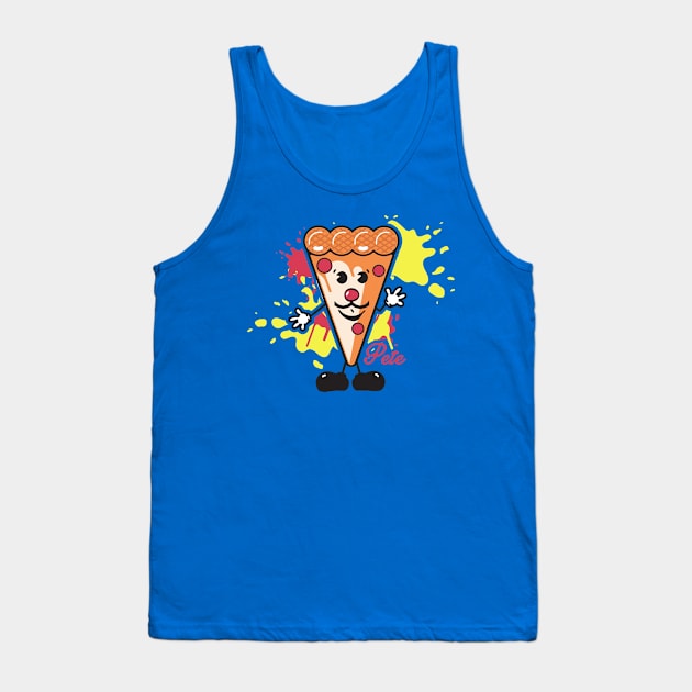 Pop Art for Kids | Pete Tank Top by Royal Mantle